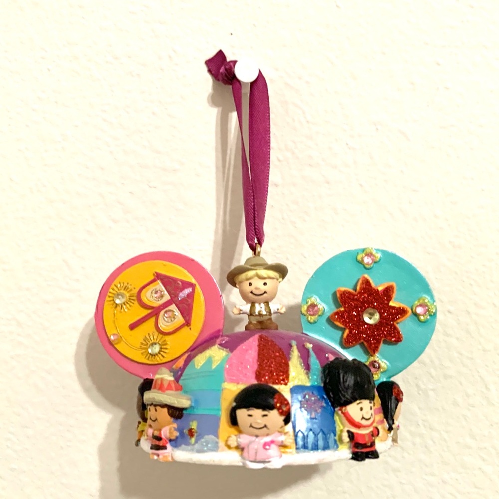 It's a Small World Ear Hat Ornament